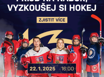 Týden hokeje s Warriors 22.1.2025 | Pojďte si zkusit hokej